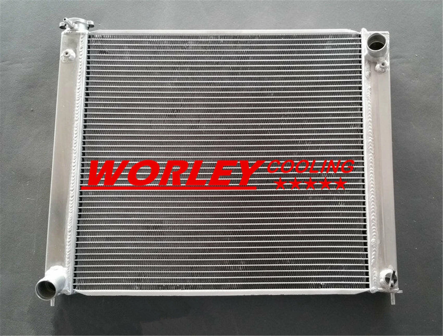 3 Row Aluminum Radiator & Black Hose for Nissan Fairlady 300ZX (1989-1996)