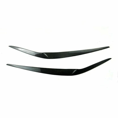 2 x Carbon Fiber Headlight Eyebrow Trims for BMW X3 F97 G01 (2018-2021)