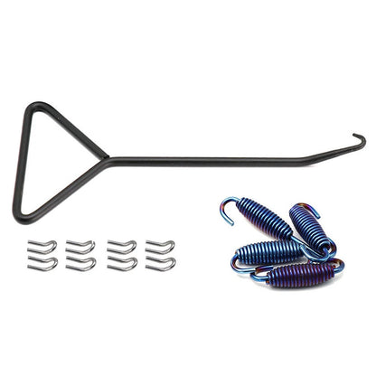 Exhaust Pipe Muffler Mounting Springs for Motorcycle (A02) - All Blue