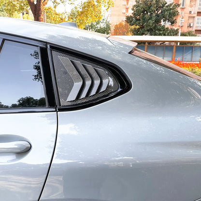 Rear Window Quarter Glass Duct Vent Covers for BMW X4 G02 (2018–2024)
