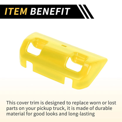 Rear Window Switch Panel Trim Cover for Jeep Wrangler JL JLU (2018-2024) Yellow
