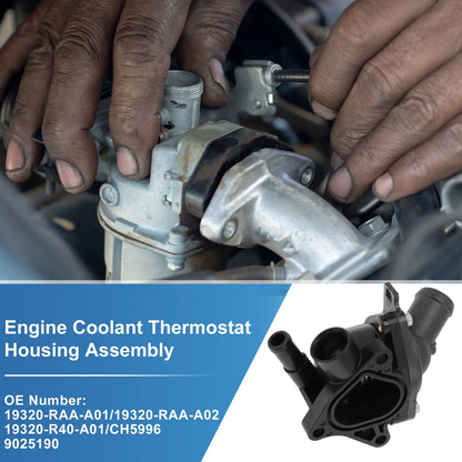 Engine Coolant Thermostat Housing for Honda Civic CR-V Element Accord (2001-2023)