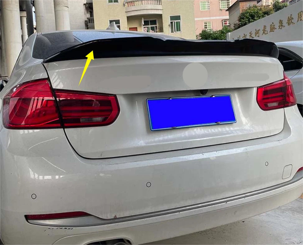 Rear Boot ABS Black Spoiler for BMW 3 Series F80 F30 Sedan (2012-2018)
