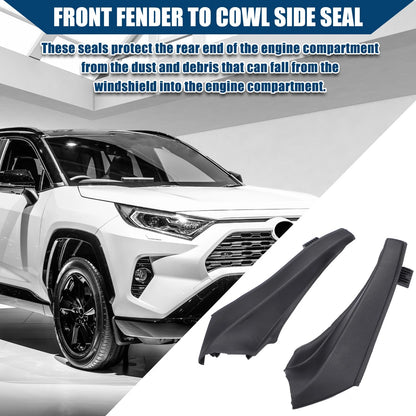 Windshield Wiper Cowl Cover 1 Pair for Toyota RAV4 (2013–2018)