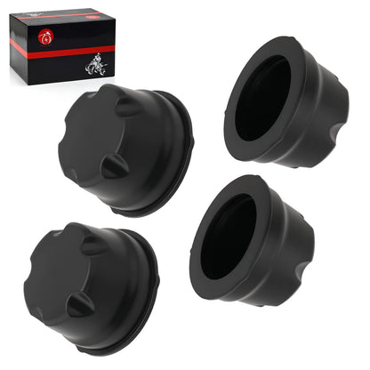 4x Front & Rear Wheel Caps for Suzuki Ozark 250 LT-F250 2x4 (2002–2014)