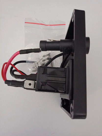 Deck Wash Rocker Switch Panel LED 12V for Marine Applications