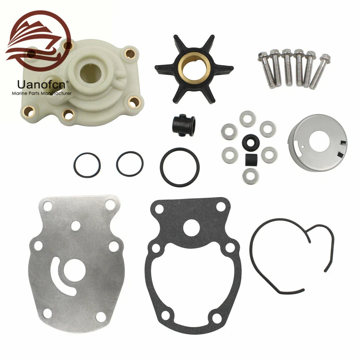 Outboard Water Pump Impeller Kit 20-35HP for Johnson Evinrude F9F5