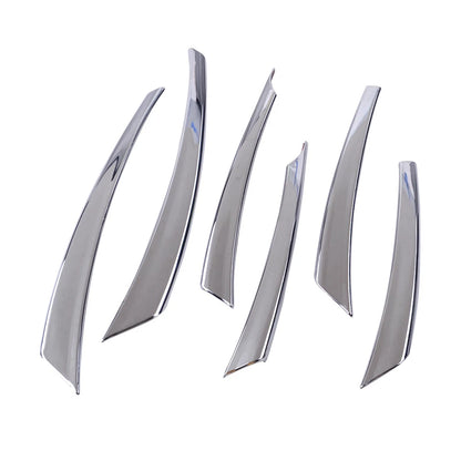 Chrome Front Grille Trims for Nissan Versa Latio Almera (2015-2017)