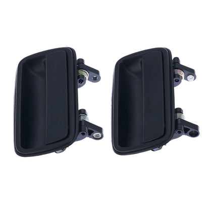 2pc Outer Door Handle Black for Suzuki Vitara (1988–1998)