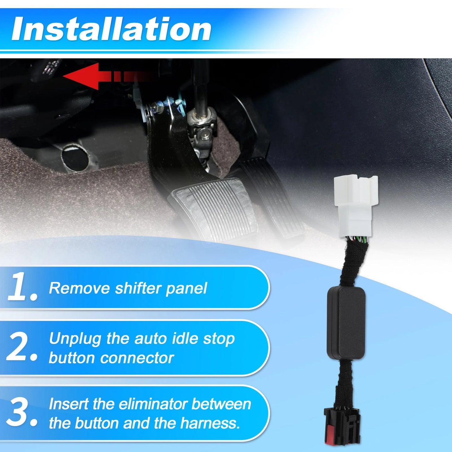 Auto Start Stop Eliminator for Jeep Cherokee (2015-2018)