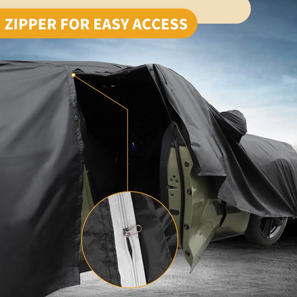 Waterproof Car Cover for Kia e-Niro 2016-2023 Black Aluminum Film