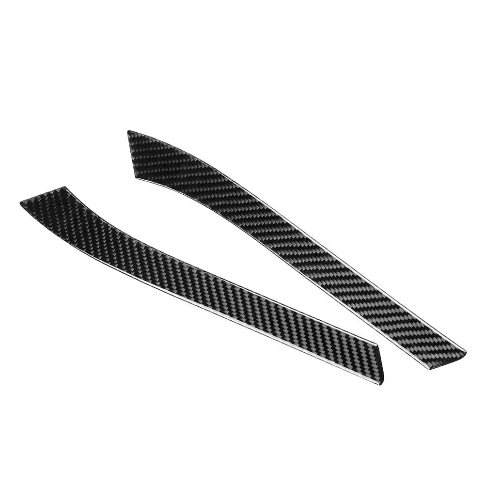 2 x Carbon Fiber Gear Shift Side Trim Covers for Cadillac CTS (2008-2013)
