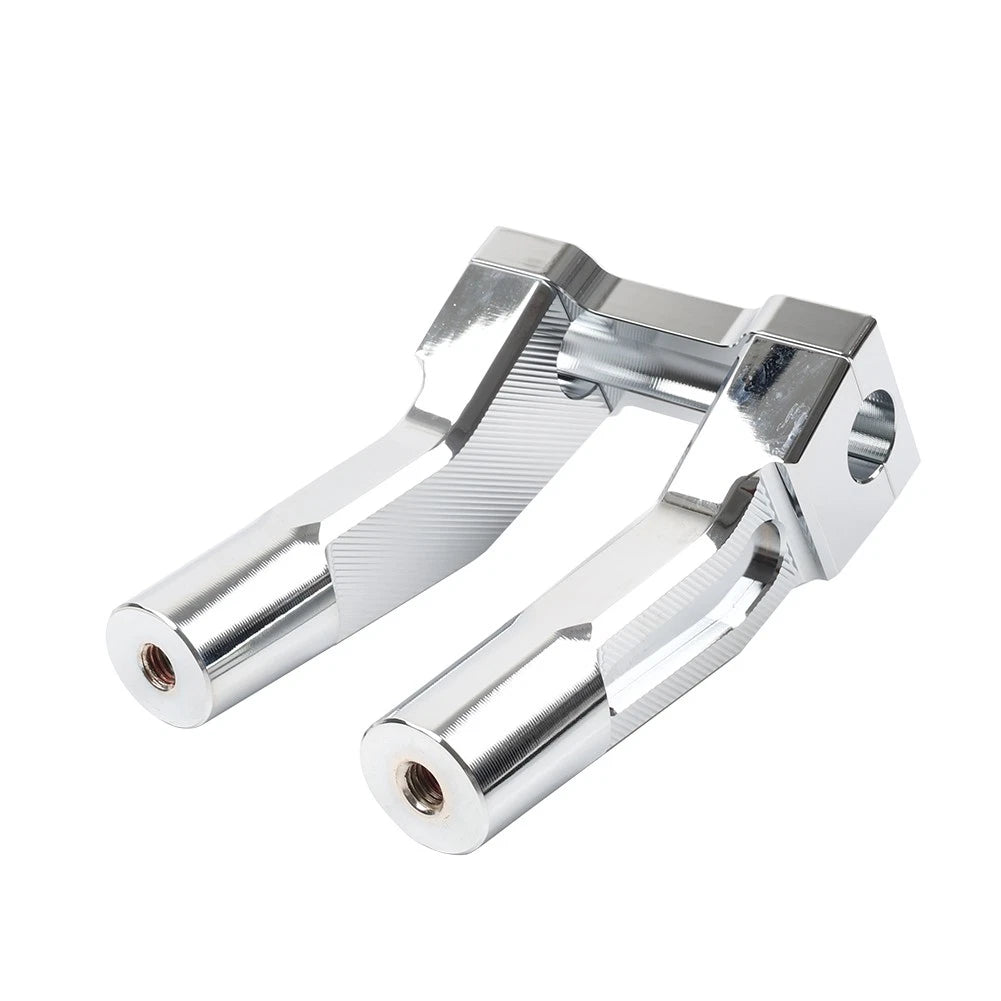 Chrome 6'' Pullback Handlebar Risers Clamp for Harley 1'' Handlebar
