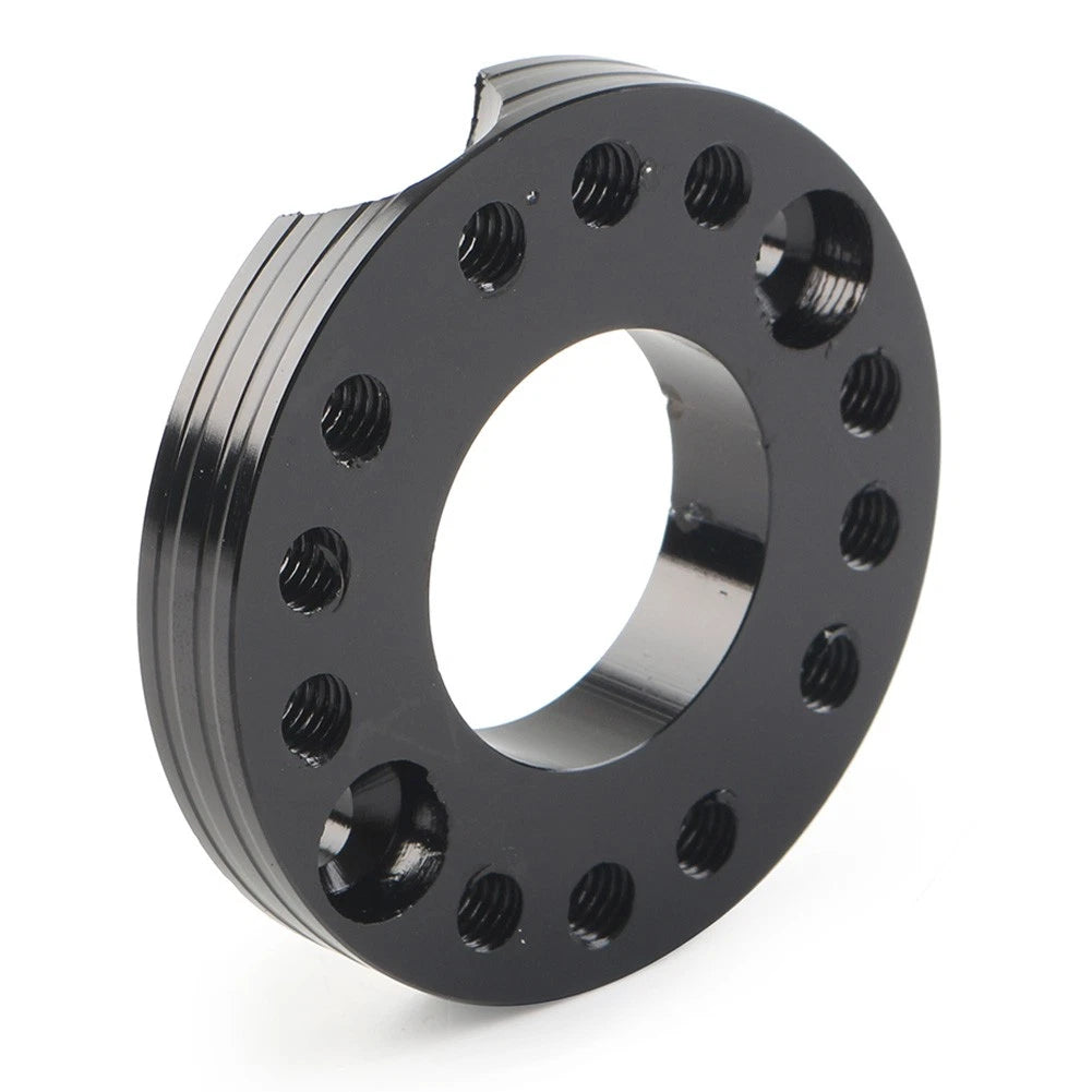 Black Carb Adjuster Carburetor Inlet Manifold Spinner Plate for Pit Bike Quad
