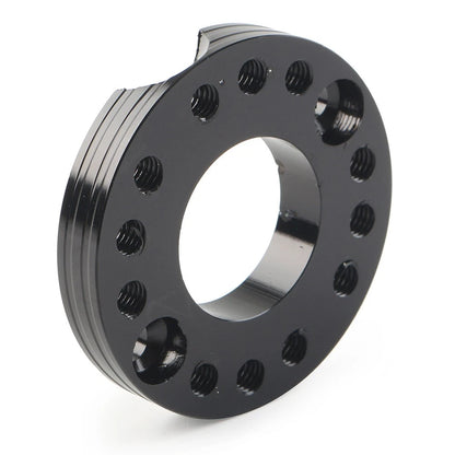 Black Carb Adjuster Carburetor Inlet Manifold Spinner Plate for Pit Bike Quad