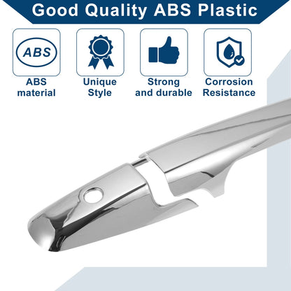 Silver Tone Door Handle Cover Trim for Honda Civic (2006-2011)