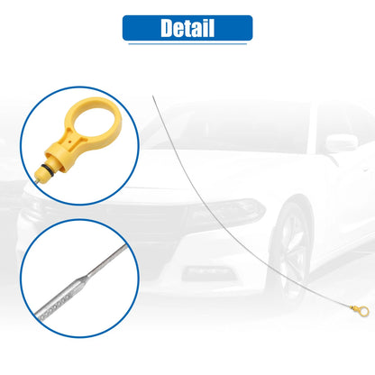Engine Oil Level Indicator Dipstick for Chevrolet Express 1500 Yellow