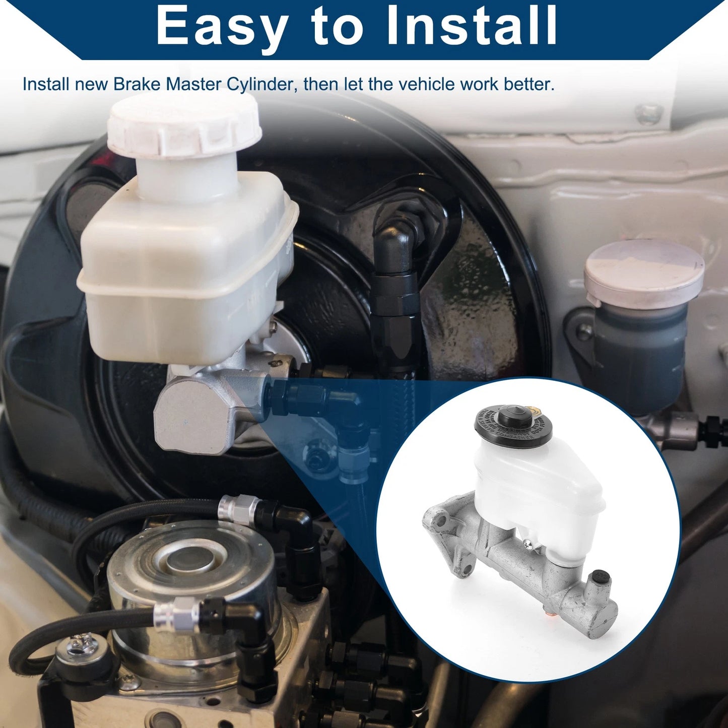 Brake Master Cylinder Reservoir for Toyota Corolla Saloon (1992-1997)