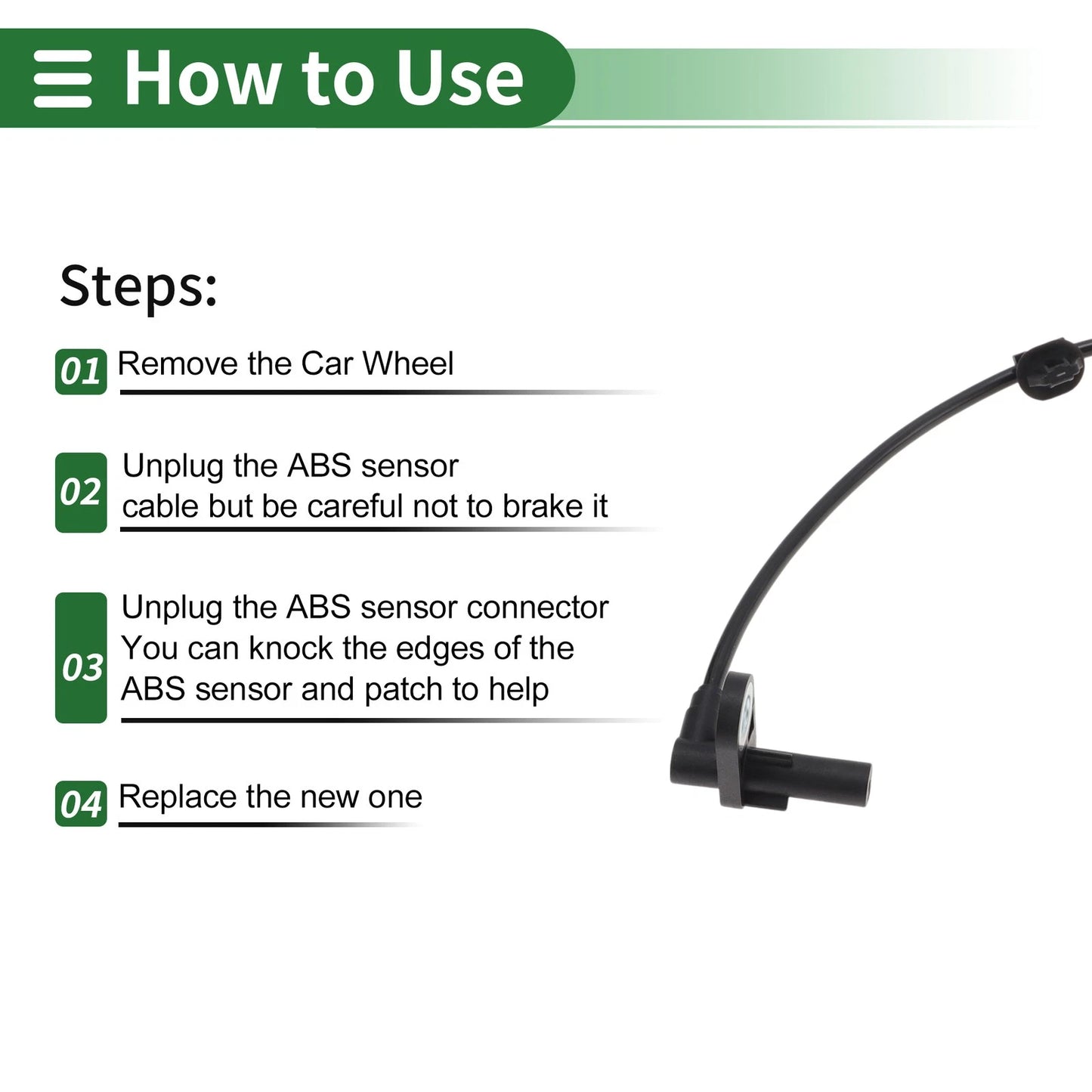 ABS Wheel Speed Sensor for Infiniti Fx50
