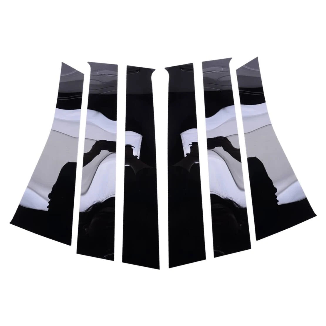 Window Pillar Post Cover Trim Set for Nissan Note (2014-2019)