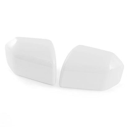 White Side Wing Mirror Cover Cap for 2015-2020 Ford F150 F-150 (2015-2020)
