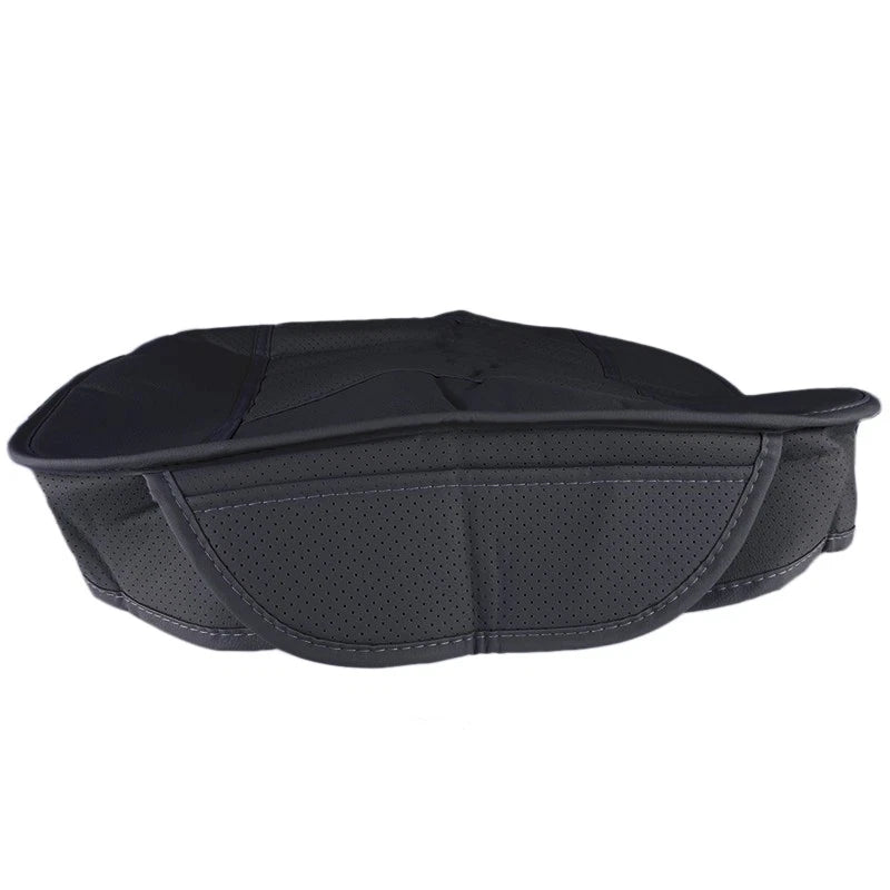 Breathable Full Surround Front Seat Cover for Car PU - Universal Fit ()