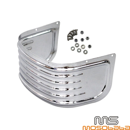 Ribbed Front Fender Trim Skirt for Harley Tri Electra Glide Road King (2014-2022)