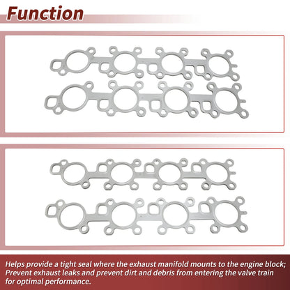 Exhaust Manifold Header Gaskets for Toyota Land Cruiser (2008-2021)