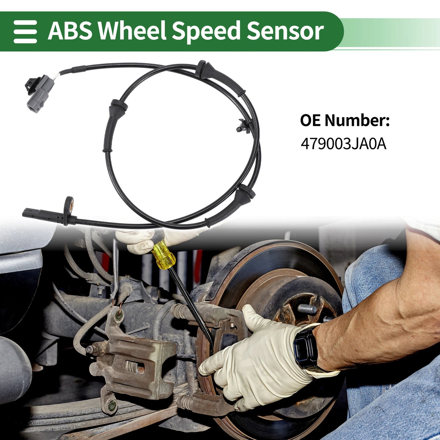 ABS Wheel Speed Sensor for Nissan Pathfinder Rear Right