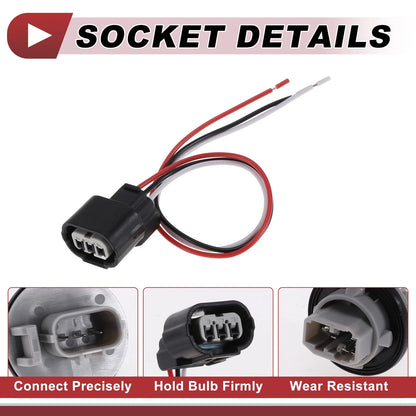 Front Turn Signal Light Socket Wiring for Honda CR-V (2002-2016)