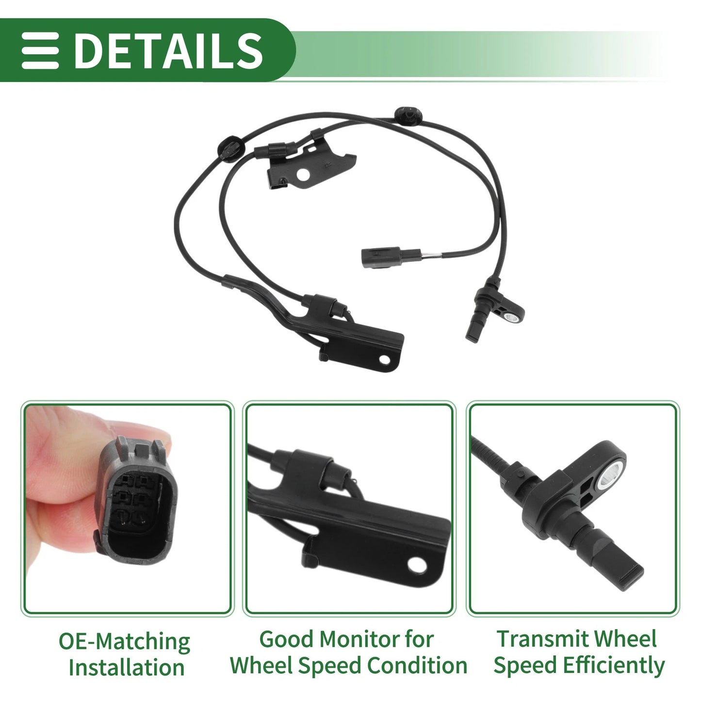 ABS Wheel Speed Sensor for Lexus NX300H (2015-2020) 1 Pcs
