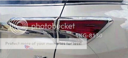 Tail Light Covers for Toyota Fortuner (2015-2017)