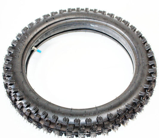 16" Rear Knobby Tire + Tube for PIT PRO Trail Dirt Bike (1990-2023)