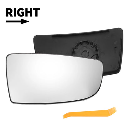 Right Lower White Mirror Glass w/ Back Non-Heated for Ford Transit T150 T250