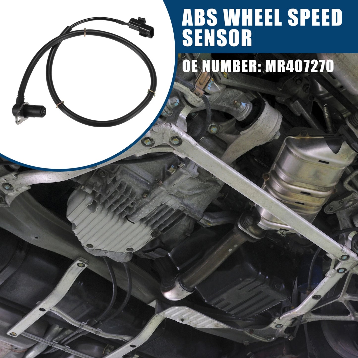 ABS Wheel Speed Sensor for Mitsubishi Pajero 2001-2006 Rear Left