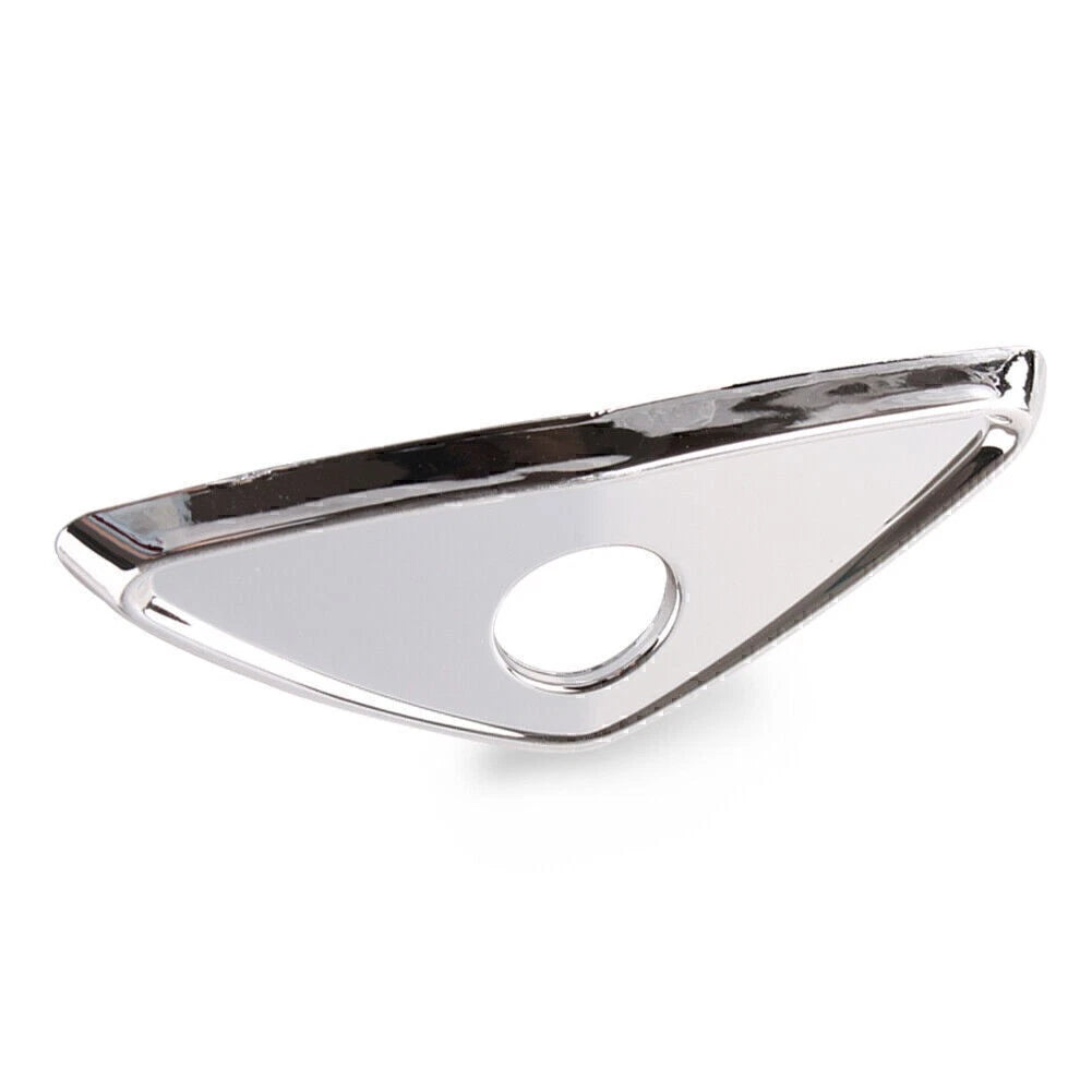 Chrome Goldwing Fairing Trunk Lock Key Accent for Honda GL1800 (2001-2011)