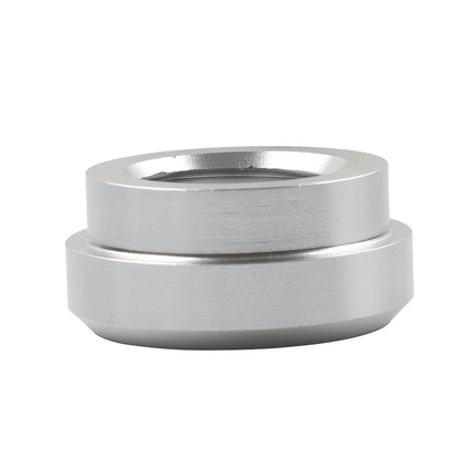 3/8" NPT Silver Aluminum Weld On Flange Fuel Fitting for Make & Model