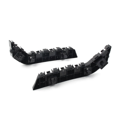 2 x Front Bumper Retainer Bracket for 2017-2019 Honda Civic - Black
