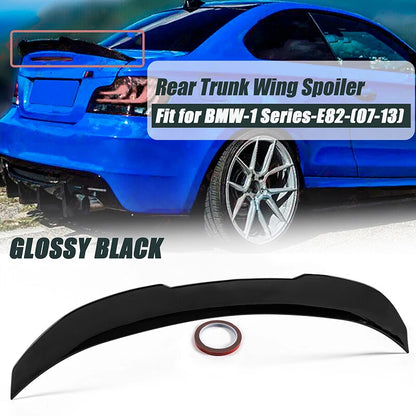 Glossy Black Trunk Spoiler Wing for 2007-2013 BMW E82 1 Series Coupe