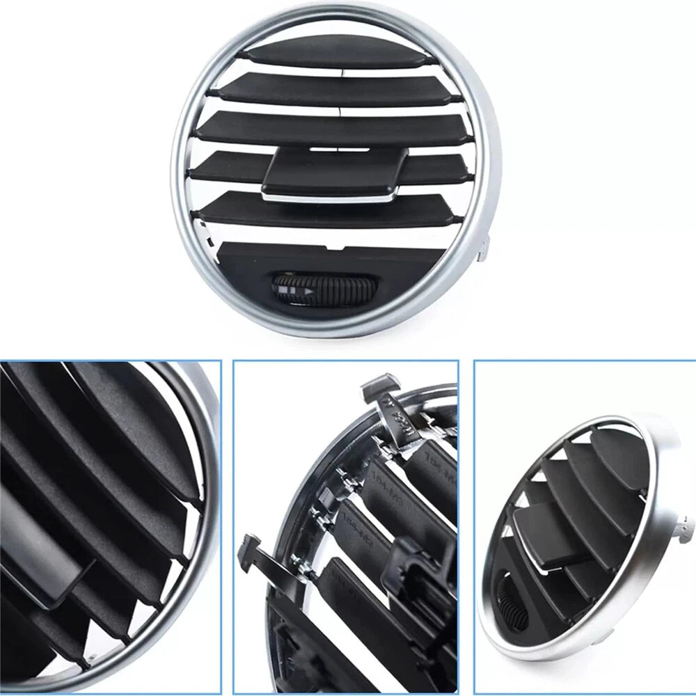 Black Plastic Middle Dashboard Air Vent Outlet Panel for Mercedes-Benz (2007-2012)