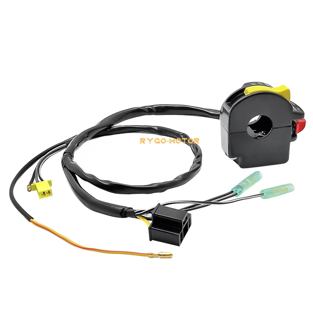 Handlebar Kill Stop Headlight Switch for Suzuki LT250R QuadRacer (1987–1992)