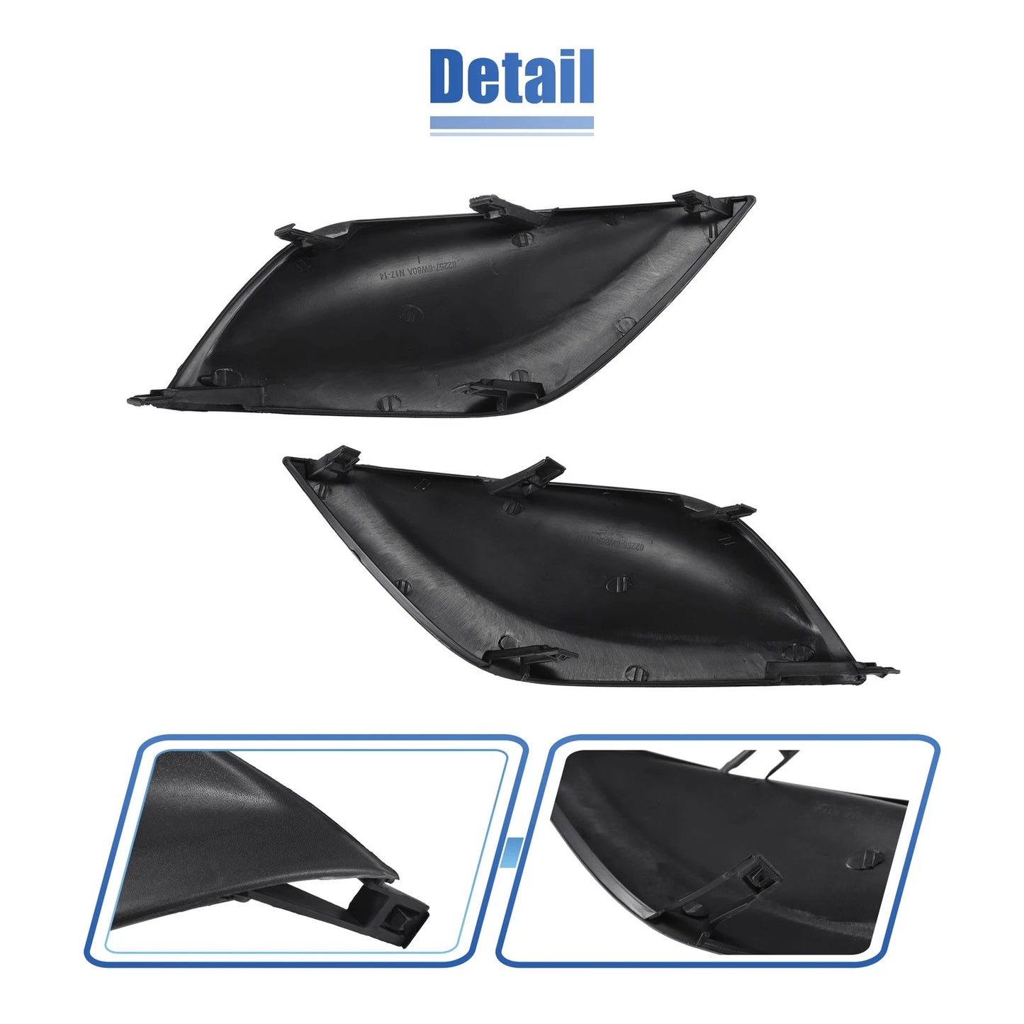 Fog Light Covers  for Nissan Versa (2015-2018)