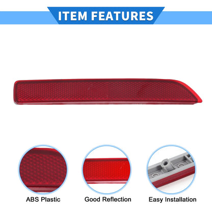 Rear Left Bumper Reflector for Nissan Murano (2016-2023) Red