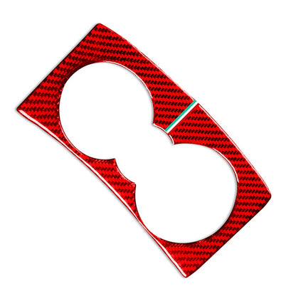 Inner Water Cup Holder Cover Trim for Alfa Romeo Giulia (2017-2019) Red