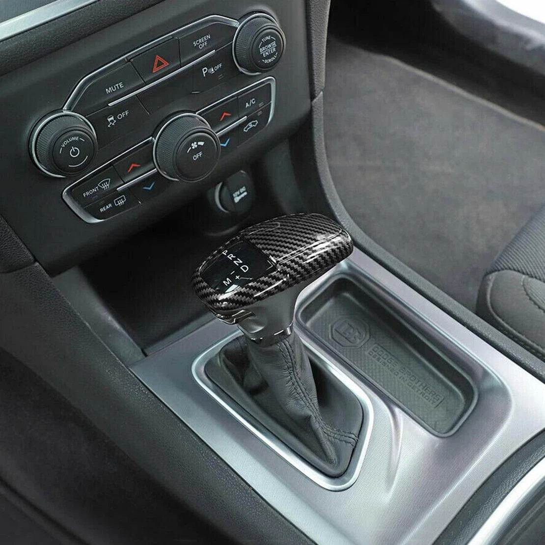 Gear Shift Knob Trim Cover Bezel for Dodge Durango (2011-2023)