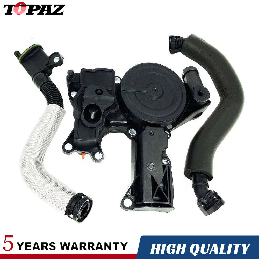3 Pcs PCV Valve Oil Separator Kit for Audi A3 A4 A5 Q5 TT Skoda VW Golf