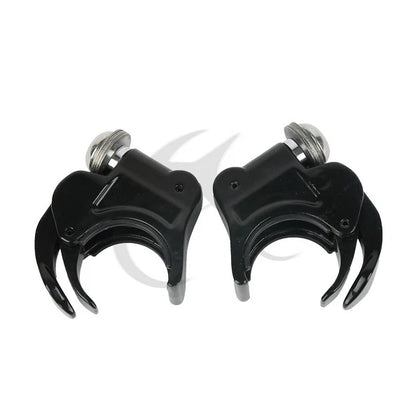 4 x 39mm Black Windshield Windscreen Clamp for Harley Sportster XLH883 1200