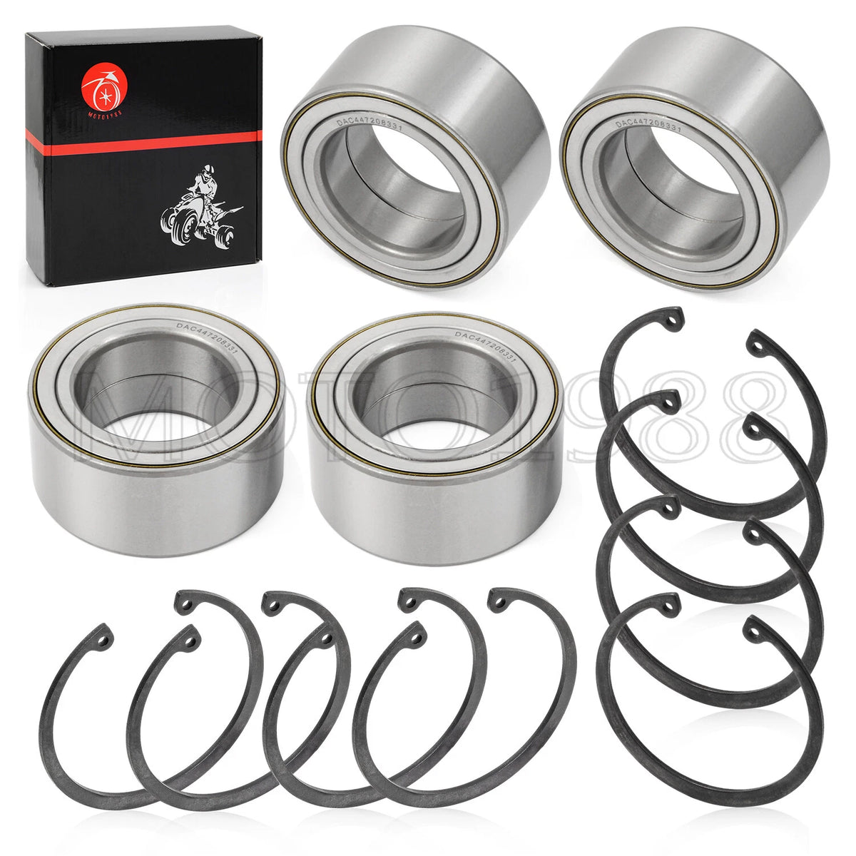 4PCS Wheel Hub Ball Bearings for Polaris RZR XP 1000 (2014-2021)