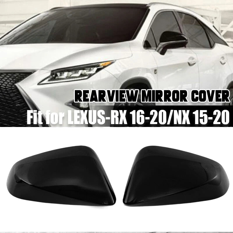Side Door Wing Rearview Mirror Cap Cover for Lexus NX RX (2015-2021)