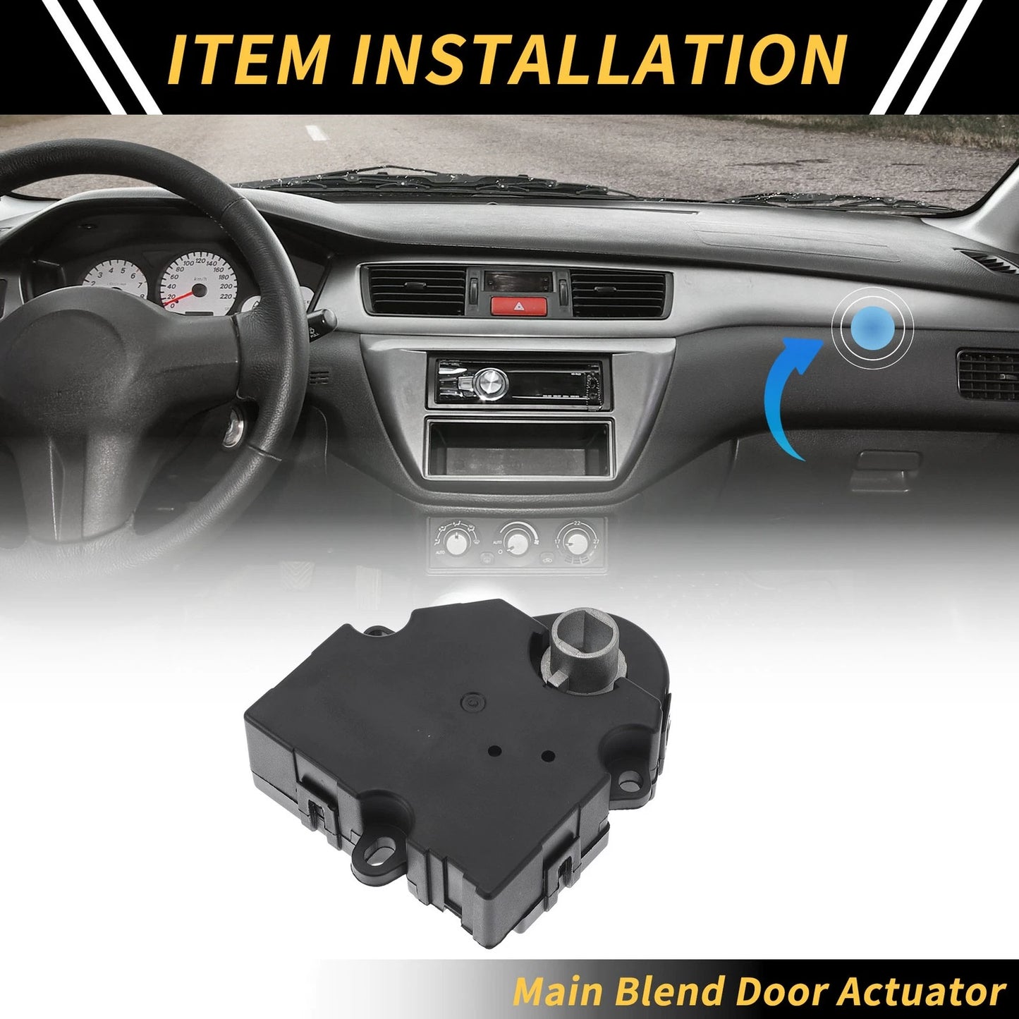 Air Door Actuator Heater Blend for Buick Rainier (2004–2007)